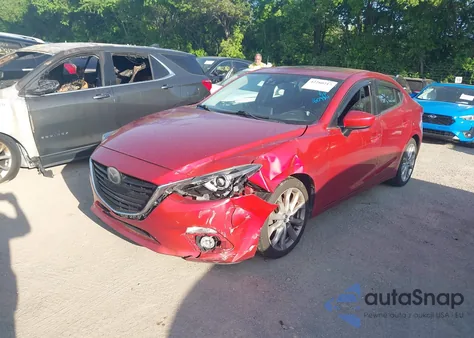 2014 Mazda Mazda3 S Grand Touring из США, поврежденный, VIN JM1BM1W32E1160984